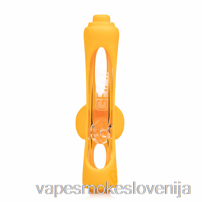 Vape Petrol Grav Mini Parni Valjak S Silikonsko Kožo Gorčično Rumeno